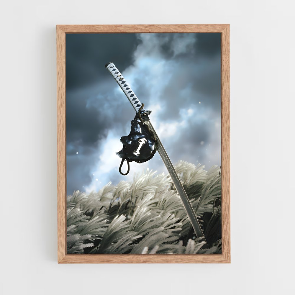 Poster L'Épée du Fantôme – affiche Ghost of tsushima (vue 4)